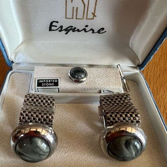 Esquire Accessories Vintage Esquire Cufflinks Tie Pin Poshmark